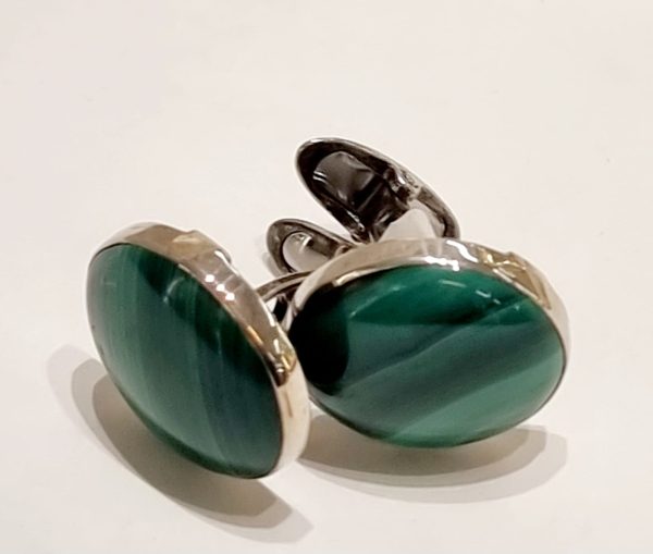 Gemelli in malachite