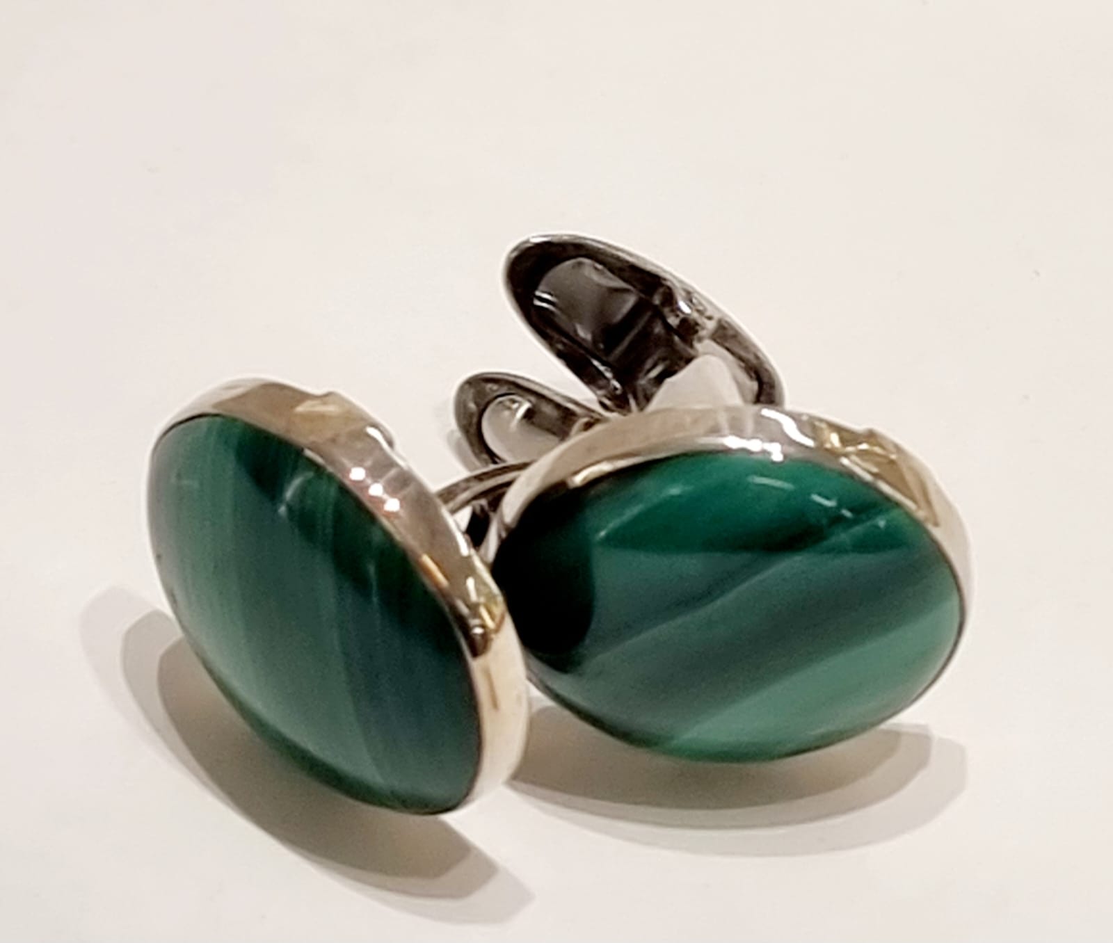 Gemelli in malachite