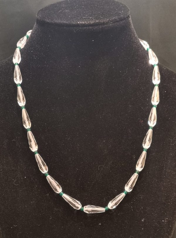 Collana quarzo e agata