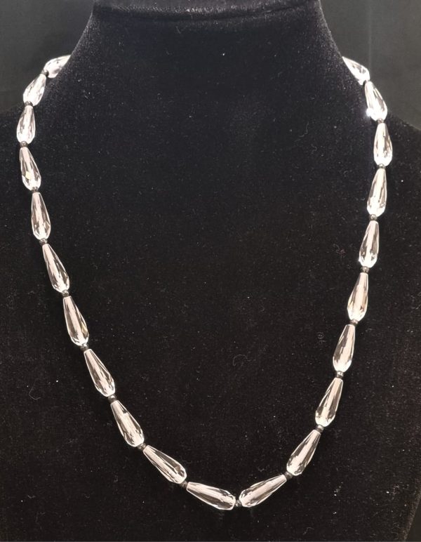 Girocollo quarzo bianco