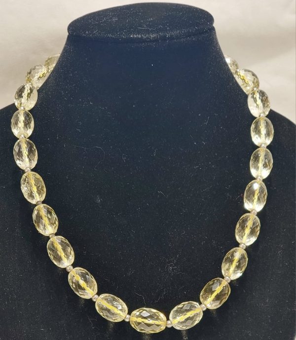 Girocollo in topazio lemon