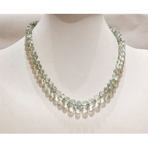 Girocollo in prasiolite
