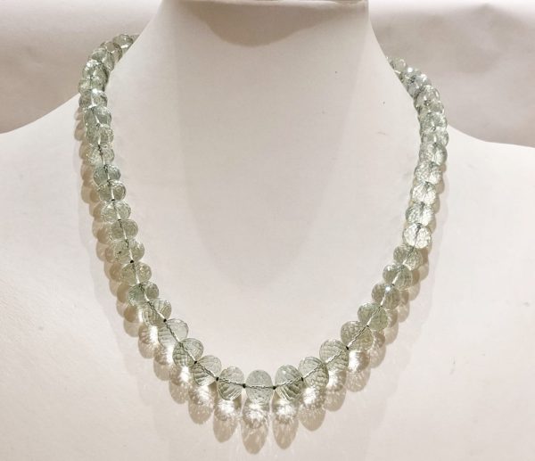 Girocollo in  prasiolite