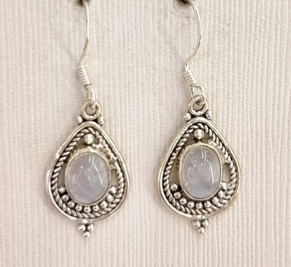 Orecchini argento e labradorite