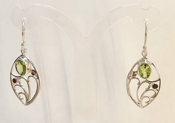 Orecchini peridoto