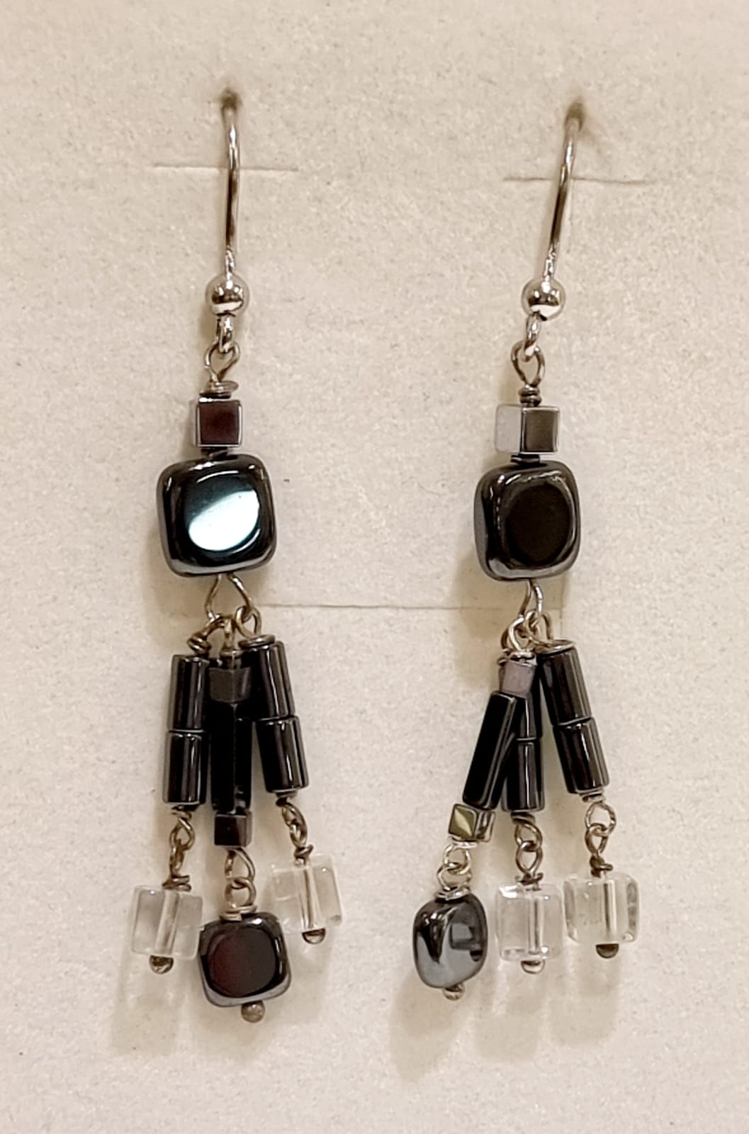 Orecchini Ematite