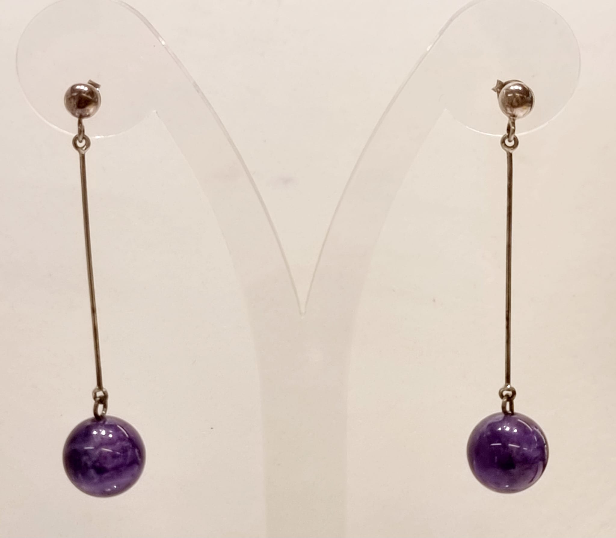 Orecchini ametista