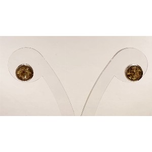 Orecchini quarzo citrino