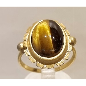 Anello occhio di tigre