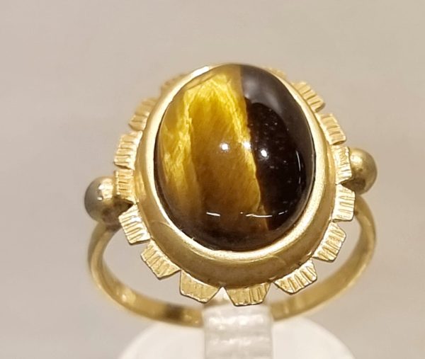 Anello occhio di tigre