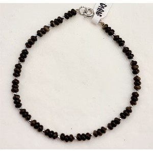 Bracciale ossidiana nera