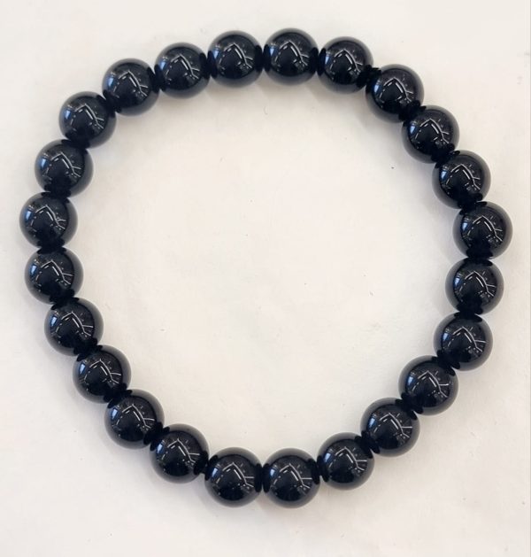 Bracciale ossidiana nera