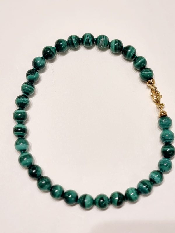Bracciale in malachite