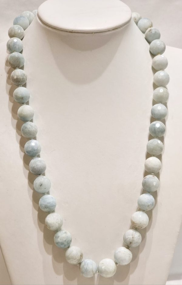 Collana in acquamarina light
