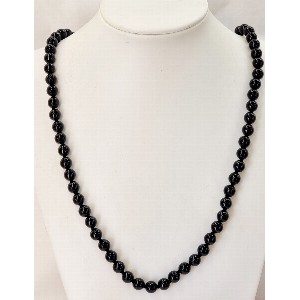 Collana in ossidiana nera