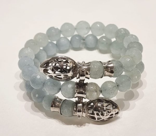 Bracciale acquamarina light