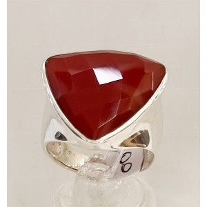 Anello agata corniola