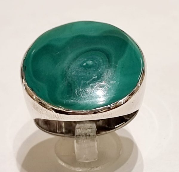 Anello malachite
