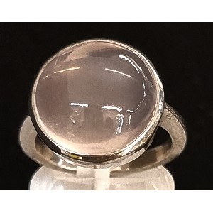 Anello quarzo rosa