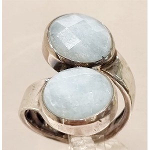 Anello acquamarina light