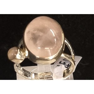 Anello  quarzo rosa