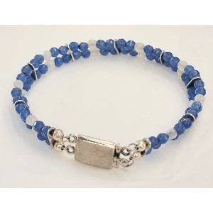 Bracciale agata blu