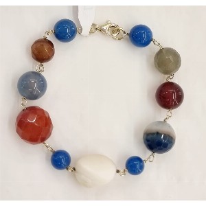 Bracciale pietre varie