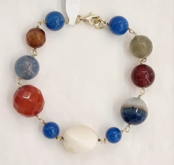 Bracciale pietre varie