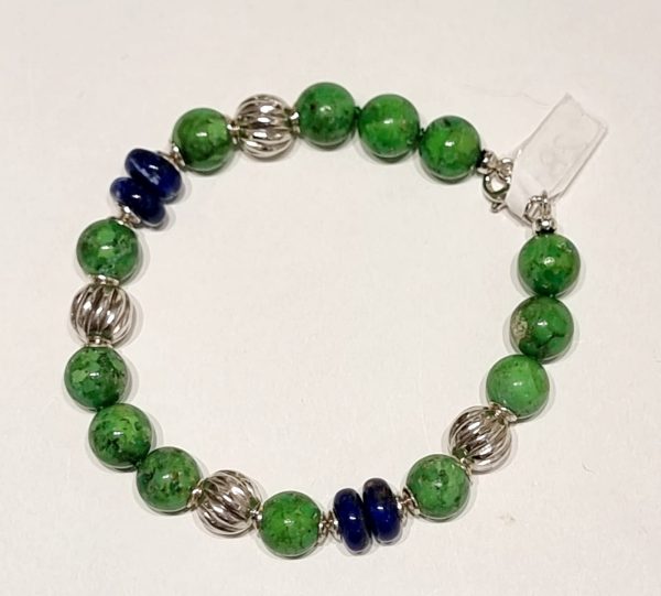 Bracciale lapislazzuli e turchese