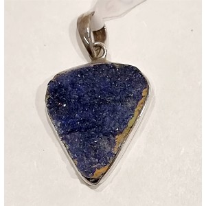 Ciondolo in argento e azzurrite