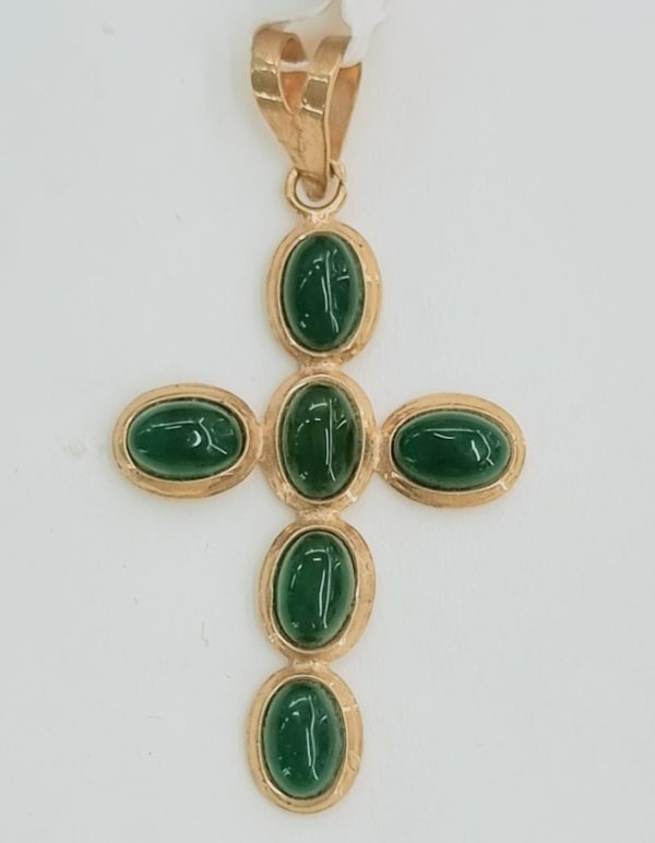 Ciondolo in agata verde