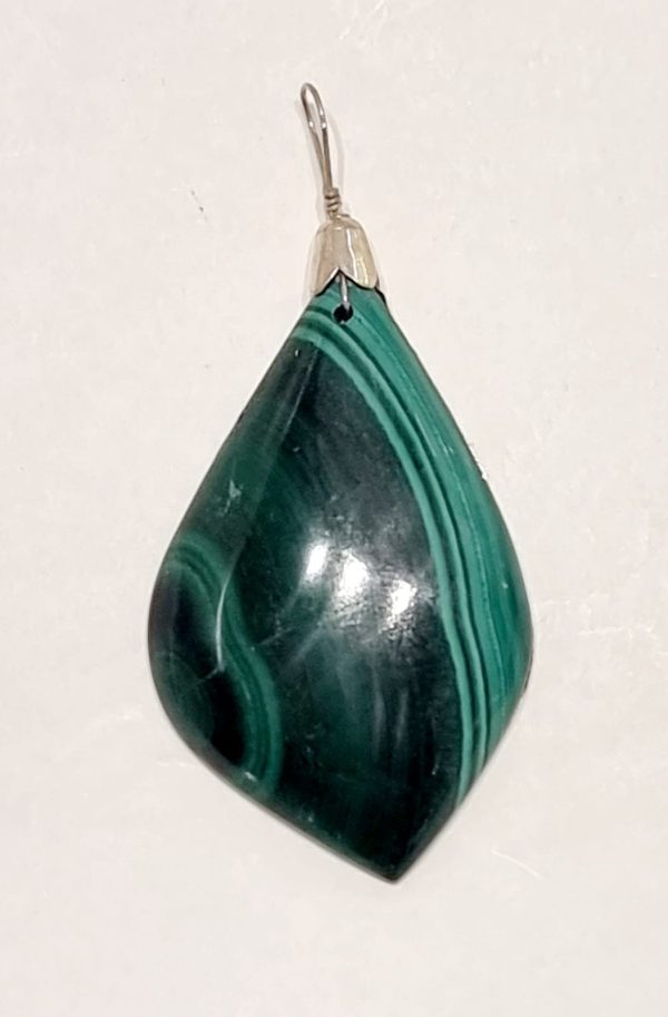 Ciondolo in malachite