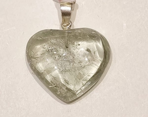 Ciondolo in prasiolite